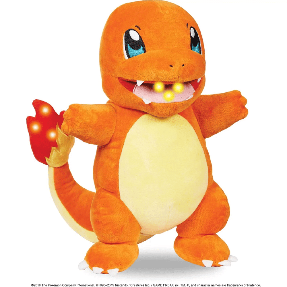 Pokemon Λουτρινο 25 Εκ Με Ηχο &Amp; Φως Charmander
