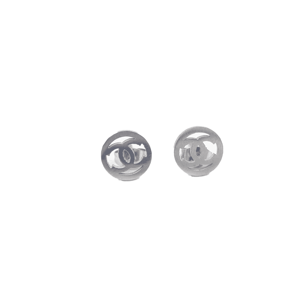 OEMΣκουλαρίκια Stainless Steel Διπλό C Σε Κύκλο Χρυσό- Ασημί 1εκpapell.gr