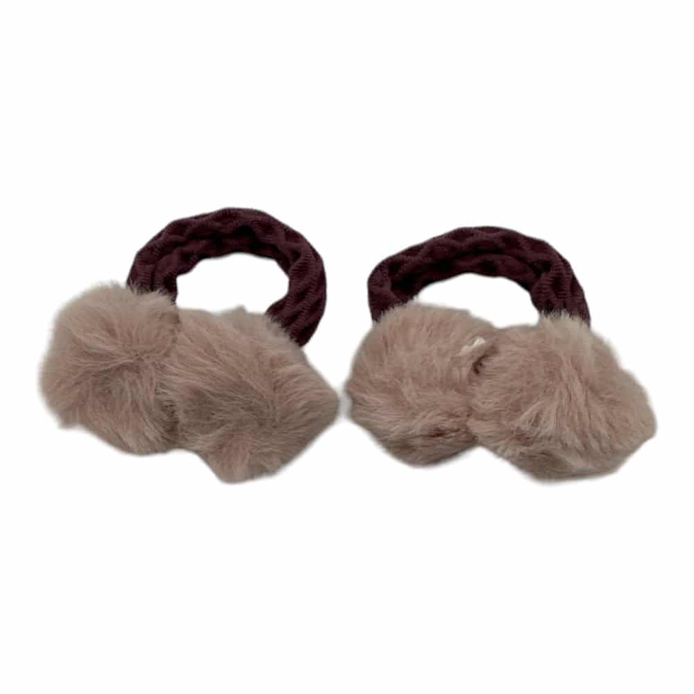 papell.grΛαστιχακια Μαλλιων Με Πομ Πομ 2 Τμχpapell.gr