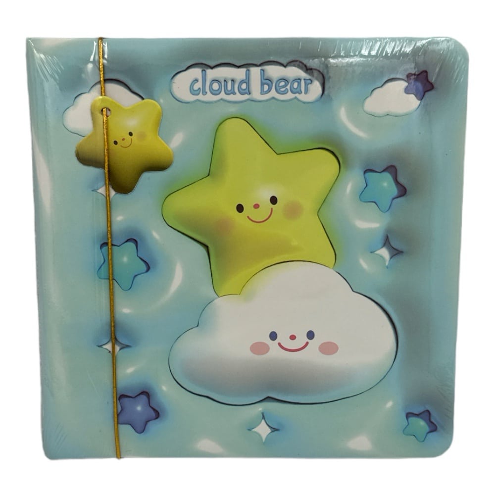 Σημειωματαριο Τετραγωνο Cloud Bear 15X15Cm