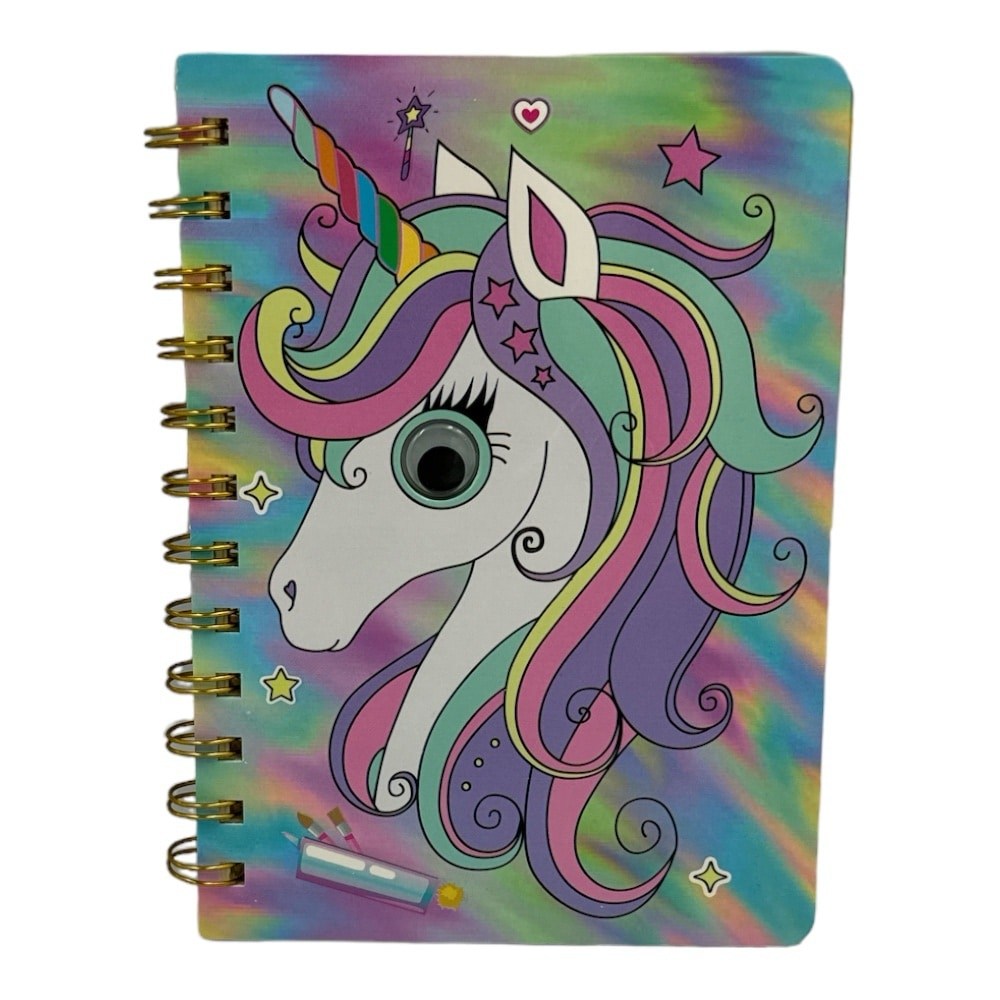 Σημειωματαριο Σπιραλ Μονοκερος- Φαλαινα 17X12Cm