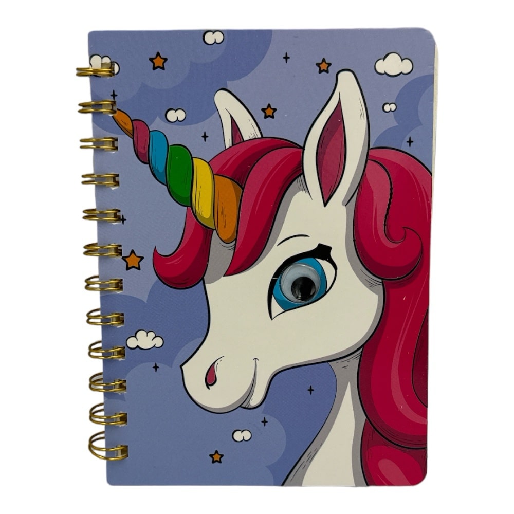 Σημειωματαριο Σπιραλ Μονοκερος- Φαλαινα 17X12Cm