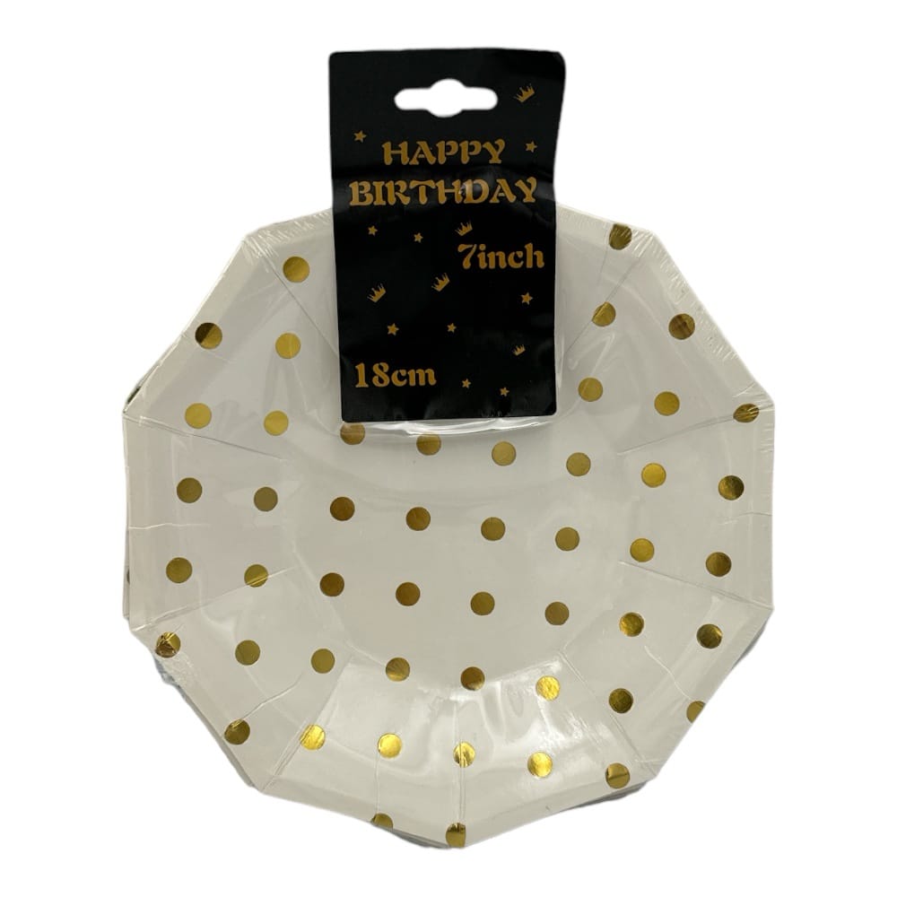 Πιατακια Party Πολυγωνικα 18Cm 10Pcs 4 Σχεδια