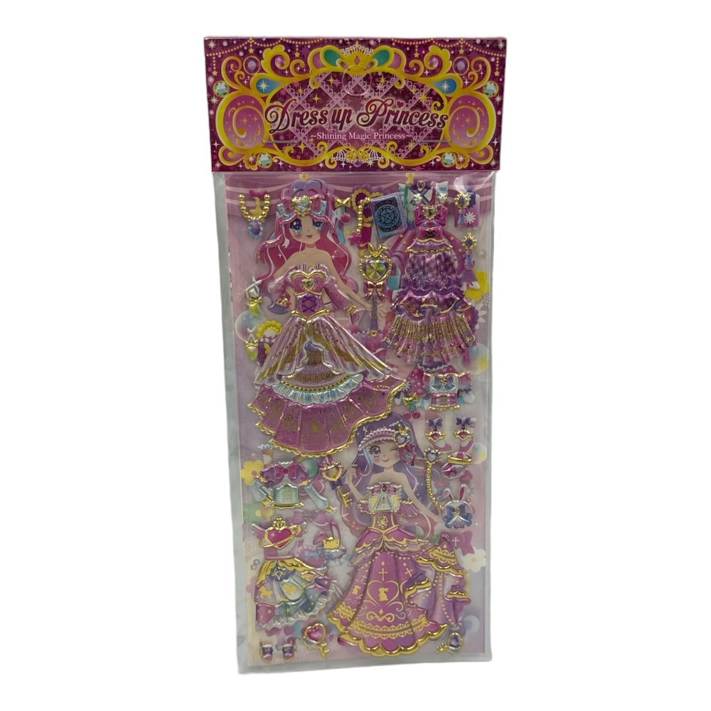 Αυτοκολλητα Puff Πριγκιπικα Φορεματα 4 Σχεδια