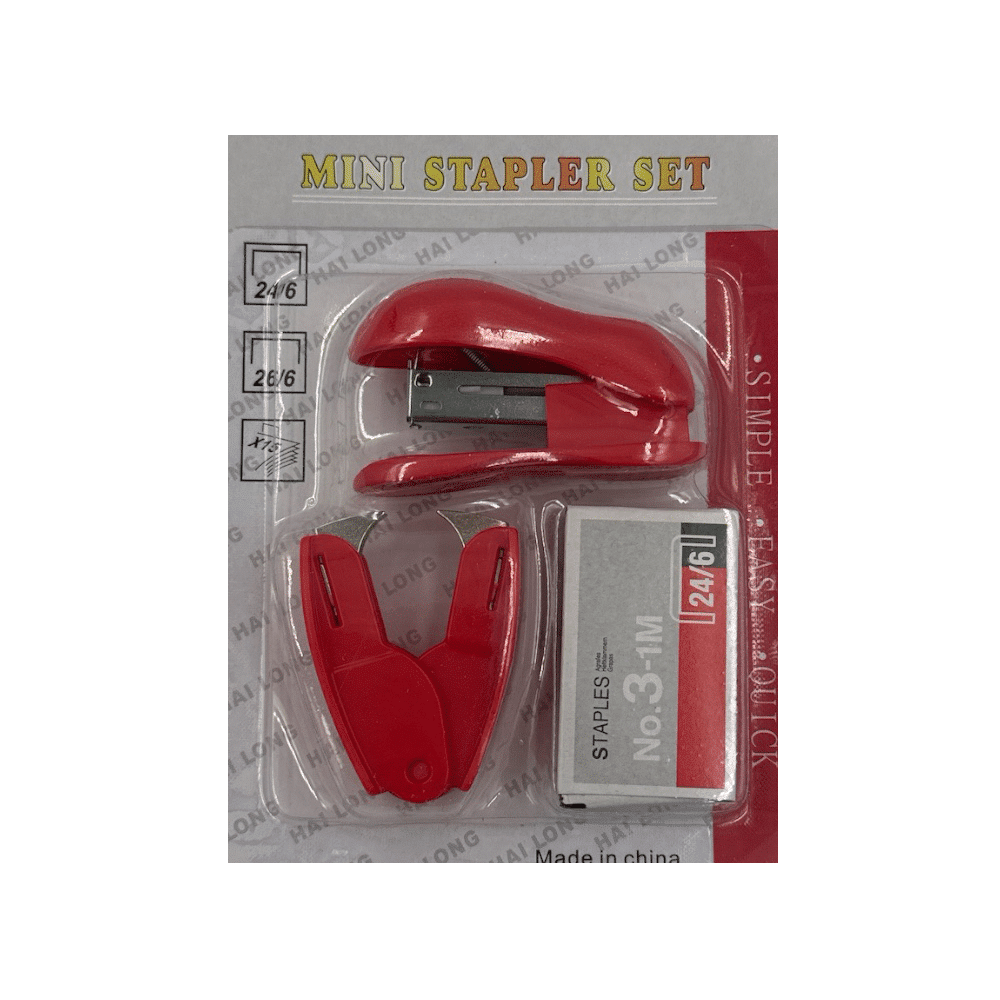 Mini Stapler Set Συρραπτικο