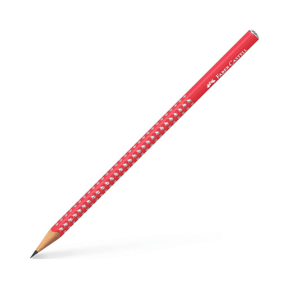 Faber - CastellFaber Castell Μολύβι Grip Sparkle Κόκκινοpapell.gr