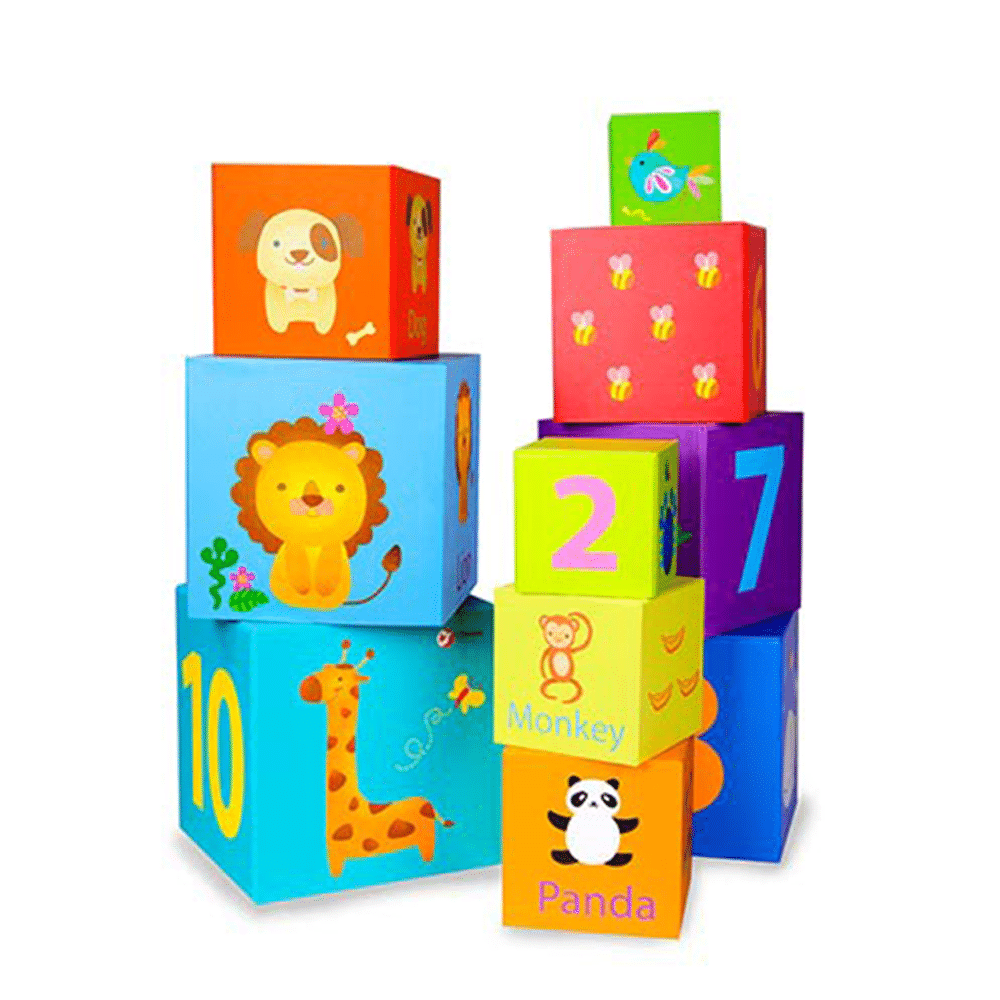CLASSIC WORLDClassic World Stacking Cubes- Παιχνίδι Στοίβαξης CL 3567papell.gr