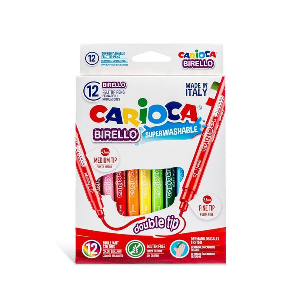 CariocaCarioca Birello Fine Tip 2,6mm 12 Τεμάχιαpapell.gr