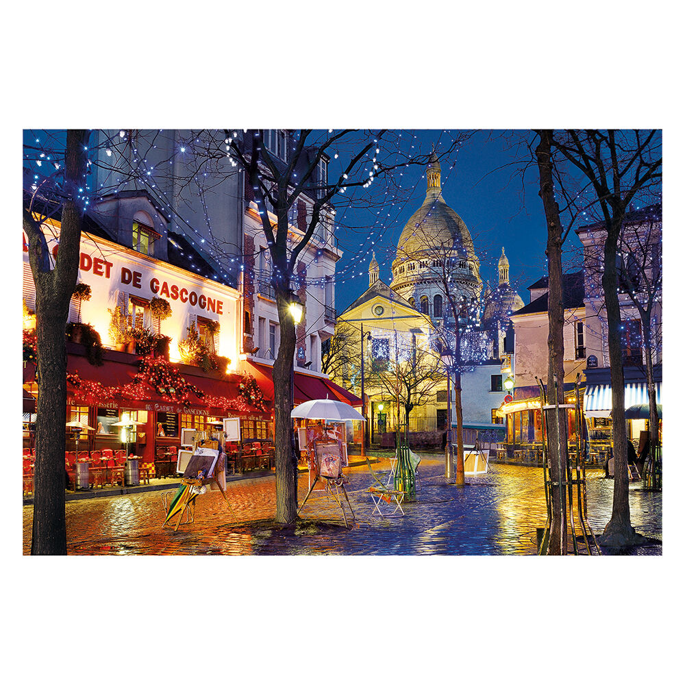 Clementoni Puzzle High Quality Collection Παρίσι Montmartre 1500 τμχ - Compact Box
