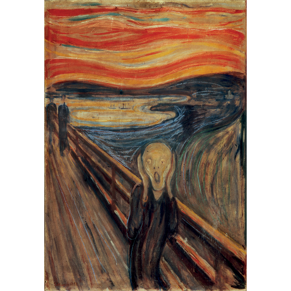 Clementoni Puzzle Museum Collection Munch: Η Κραυγή 1000 τμχ - Compact Box