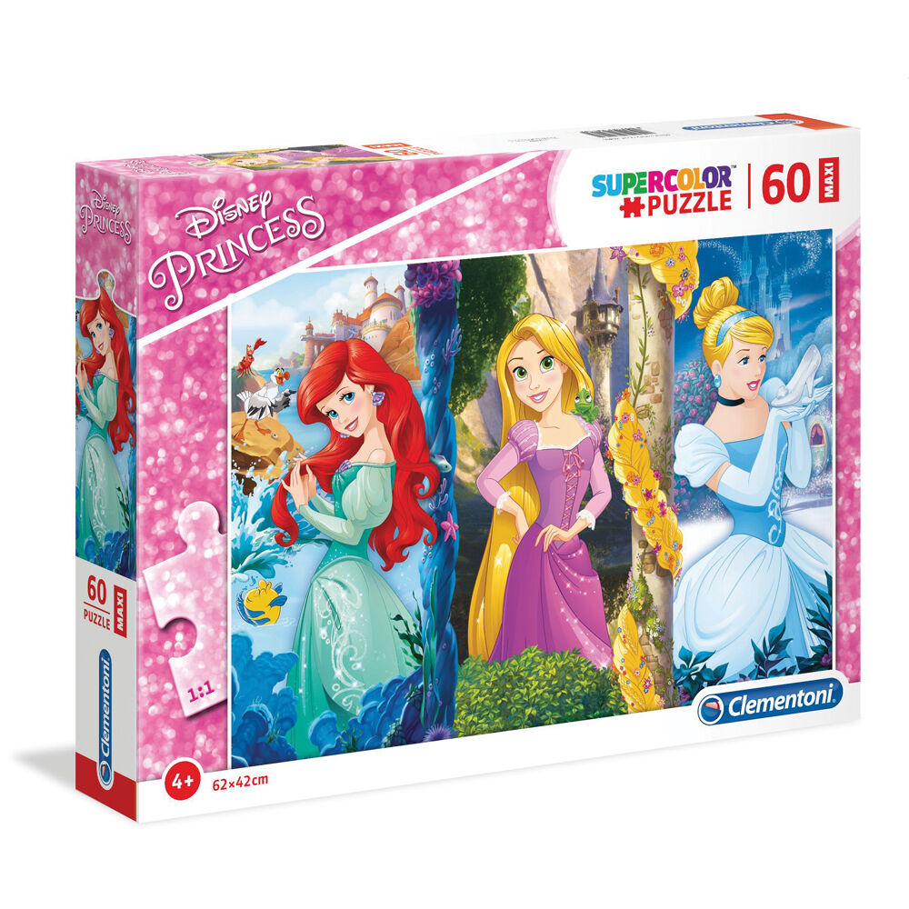 ClementoniClementoni  Puzzle Παιδικό Maxi Super Color Princess 60 τμχpapell.gr