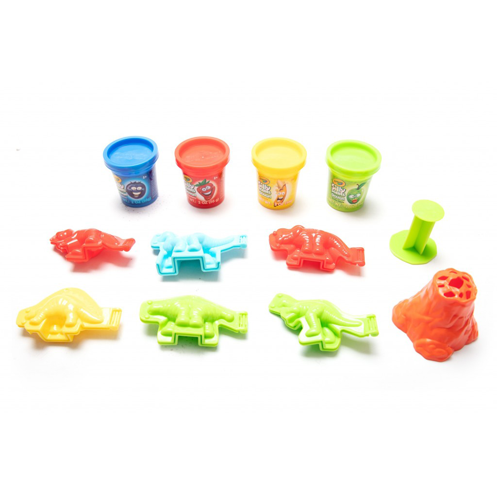 Crayola Silly Scents Dough Playset Dino Adventure