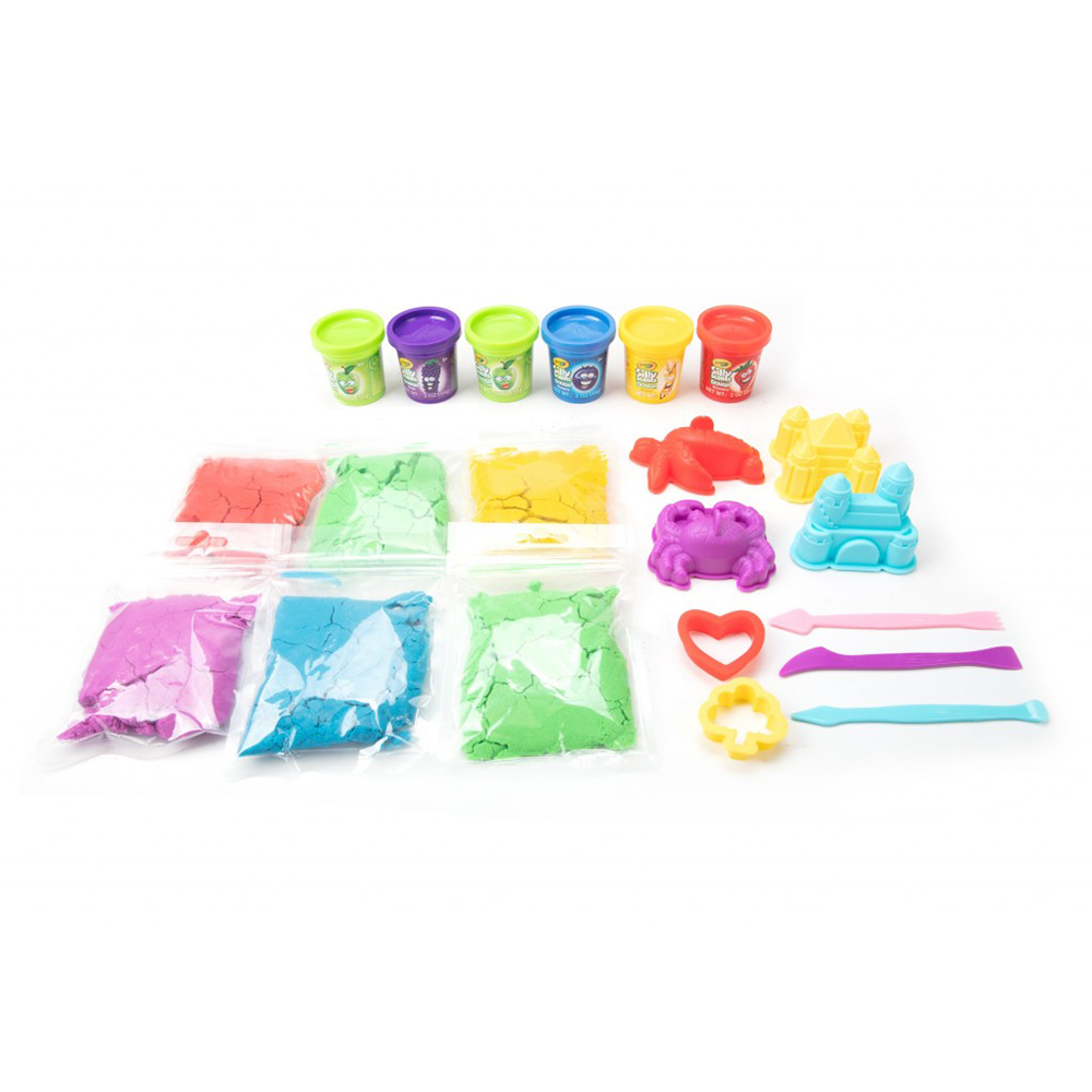 Crayola Silly Scents Dough & Sand Σετ
