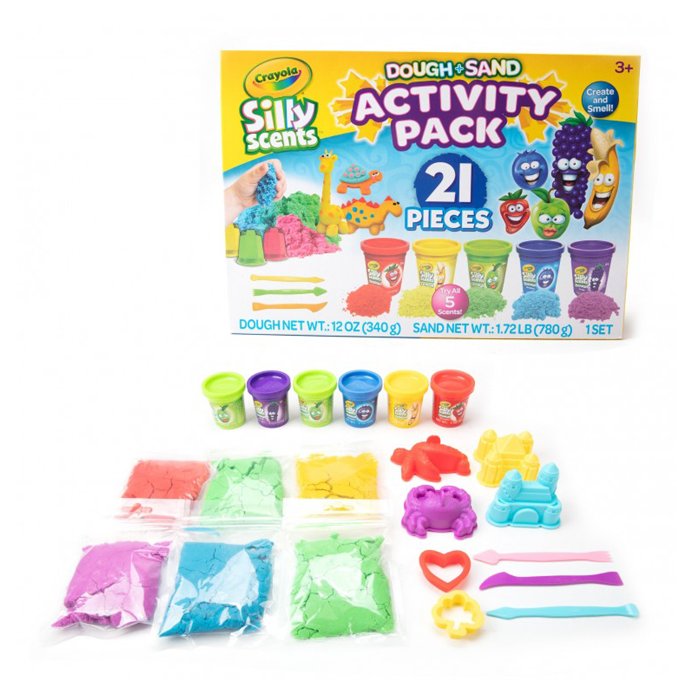 CRAYOLACrayola Silly Scents Dough & Sand Σετpapell.gr
