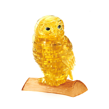 Crystal Puzzle Κουκουβάγια Χρυσή (Owl Golden)