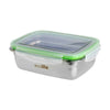 ECOLIFEEcolife Φαγητοδοχείο Inox - Πράσινο Καπάκι- 850 mlpapell.gr