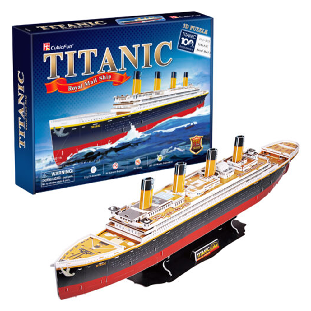 Cubic Fun 3D Puzzle Titanic Large