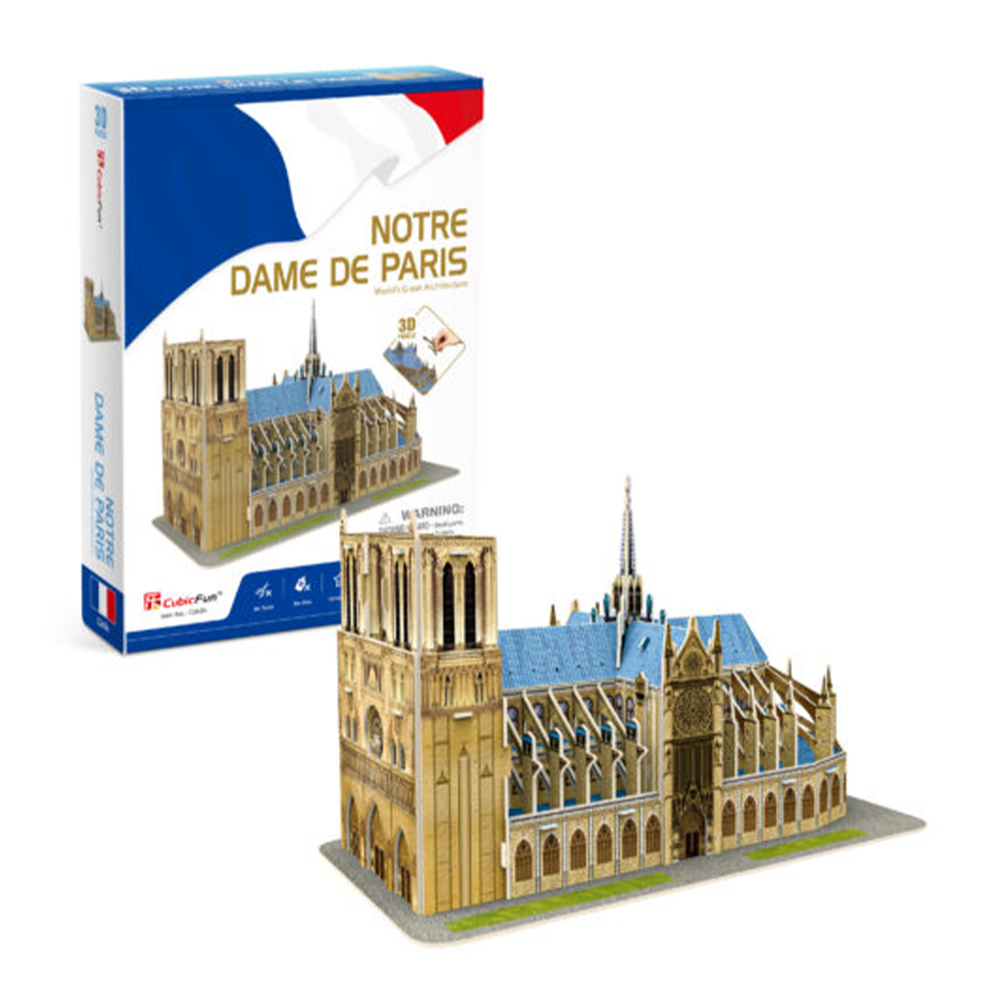 CUBICFUNCubic Fun 3D Puzzle Notre Dame De Parispapell.gr