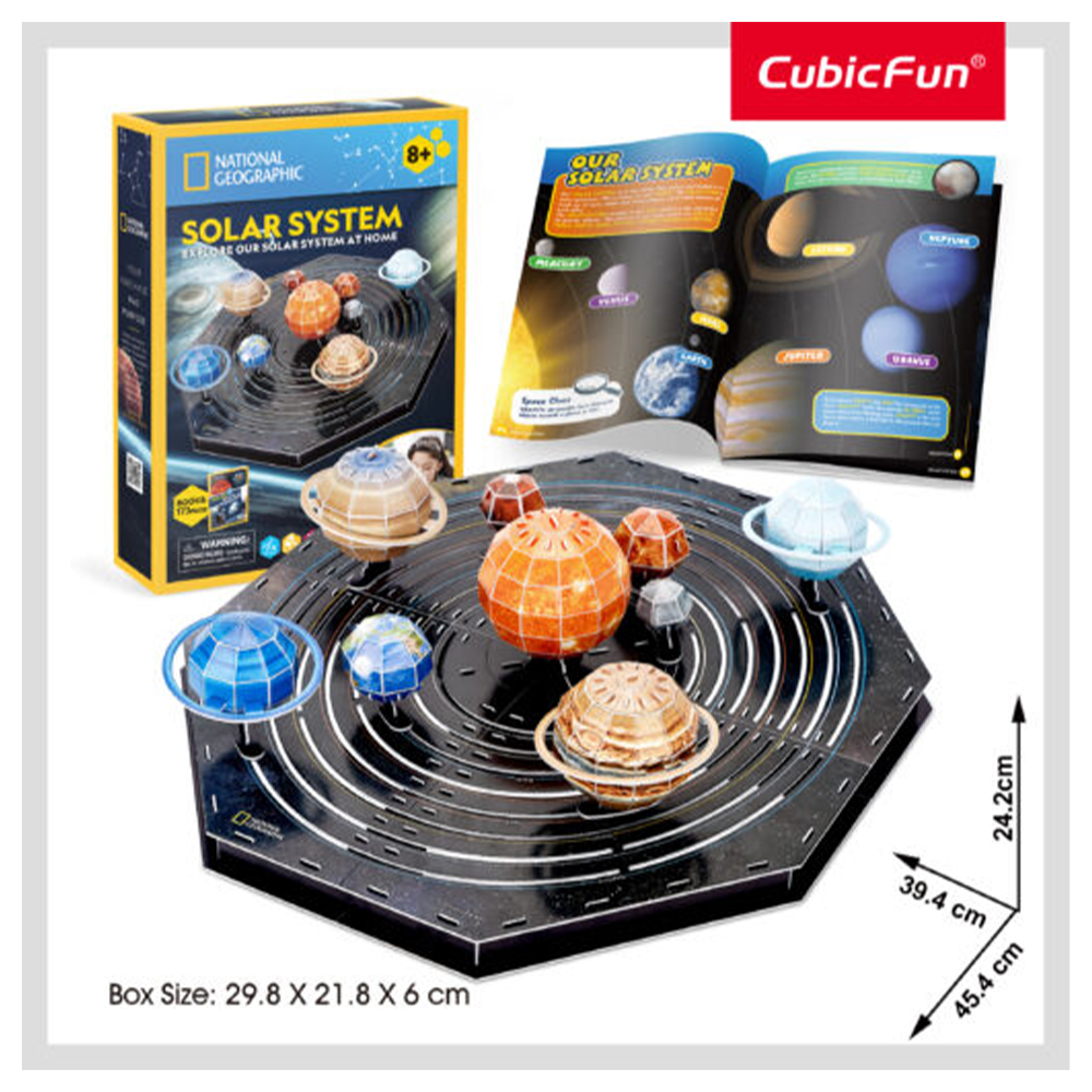 Cubic Fun Stem Ηλιακό Σύστημα National Geographic