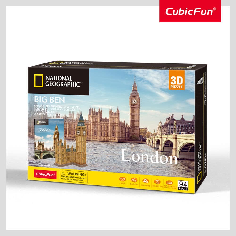 CUBICFUNCubic Fun 3D Puzzle Big Ben National Geographicpapell.gr