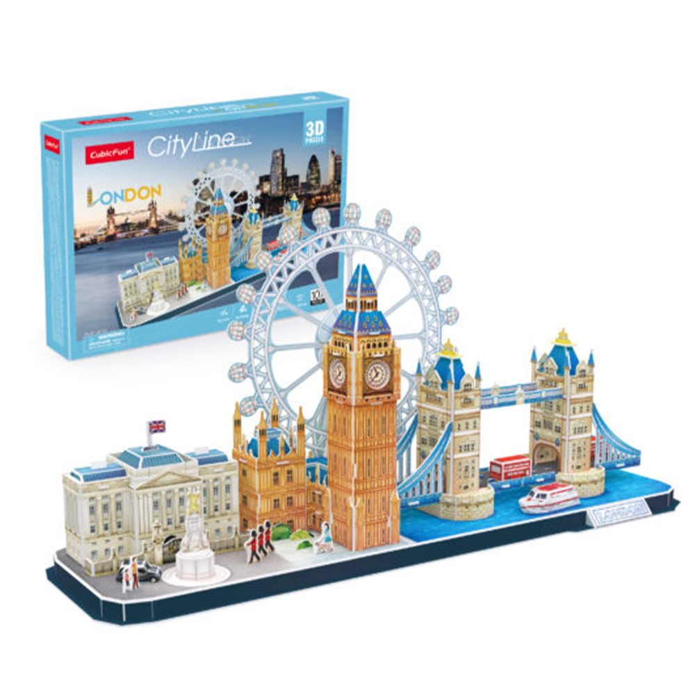 Cubic Fun 3D Puzzle City Line  London
