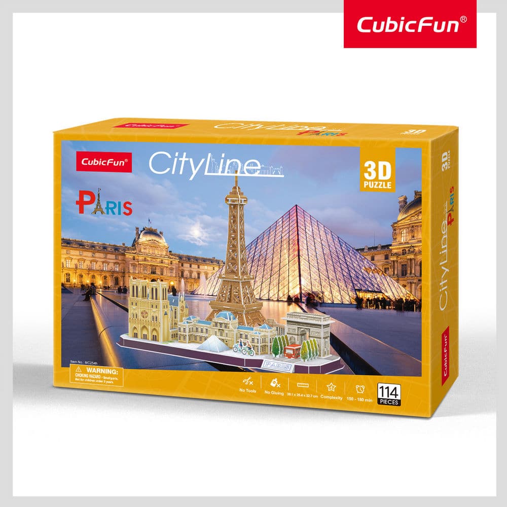 CUBICFUNCubic Fun 3D Puzzle Parispapell.gr