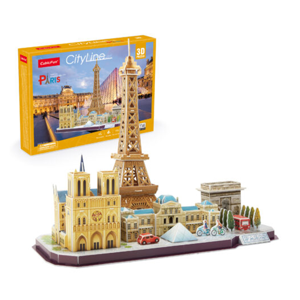 CUBICFUNCubic Fun 3D Puzzle Parispapell.gr