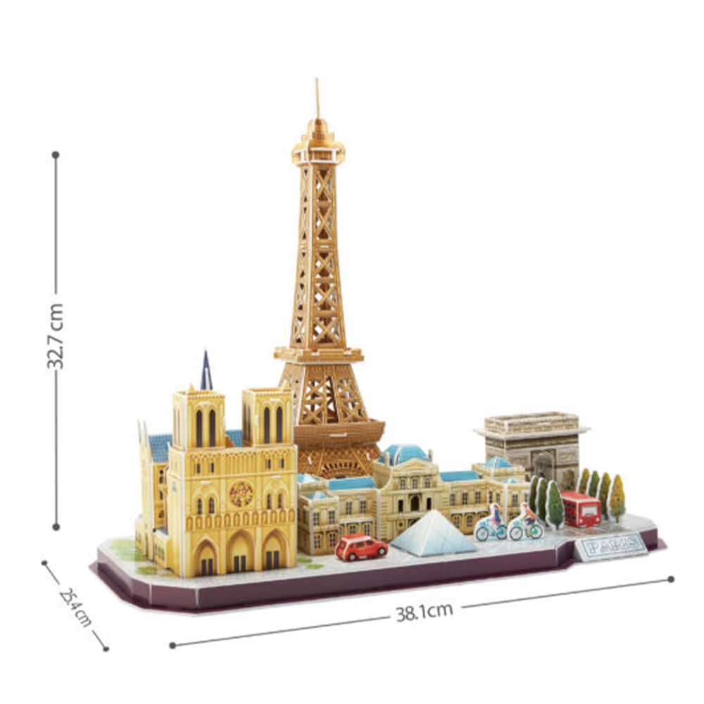 CUBICFUNCubic Fun 3D Puzzle Parispapell.gr