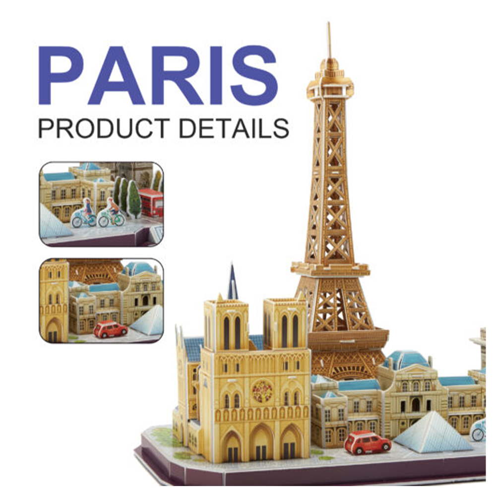 CUBICFUNCubic Fun 3D Puzzle Parispapell.gr