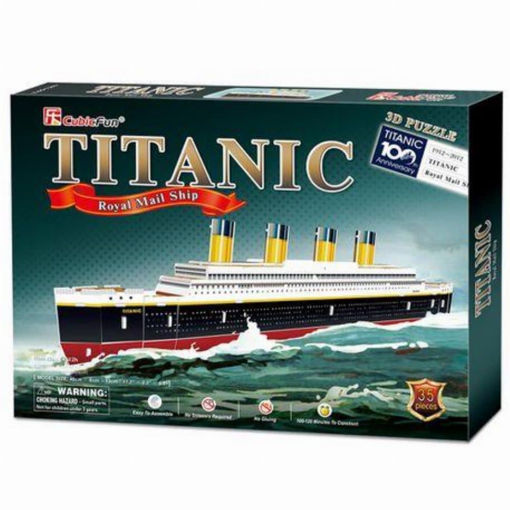CUBICFUNCubic Fun 3D Puzzle Titanicpapell.gr