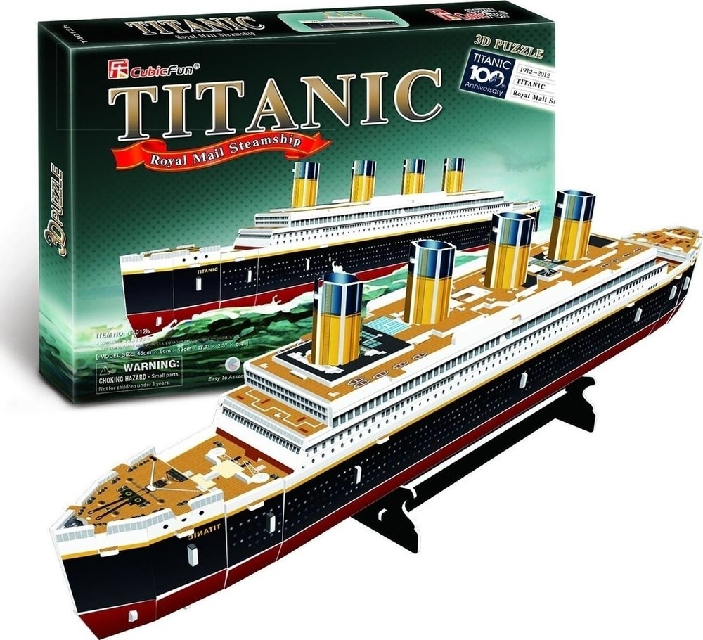 CUBICFUNCubic Fun 3D Puzzle Titanicpapell.gr
