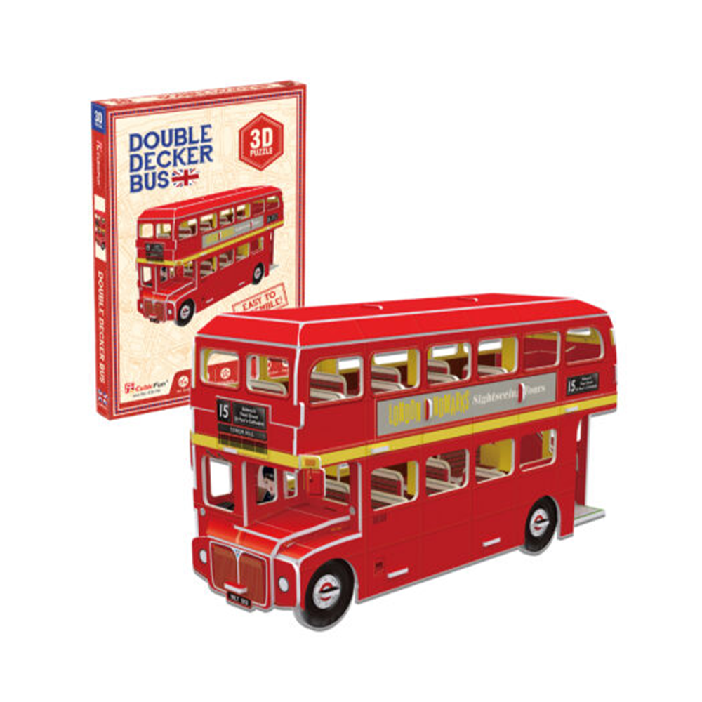 CUBICFUNCubik Fun 3D Puzzle  Double Decker Buspapell.gr