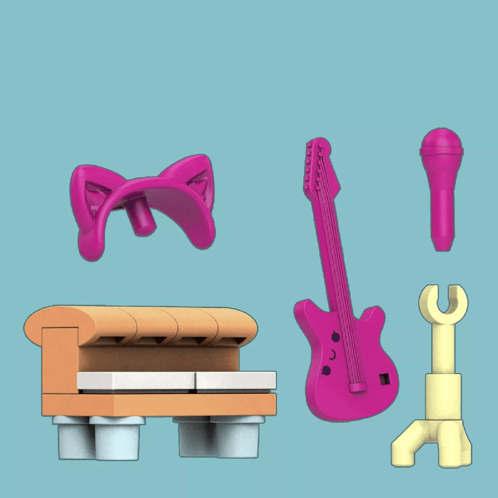 Mega Bloks Barbie Φιγουρες Με Αξεσουαρ Musician