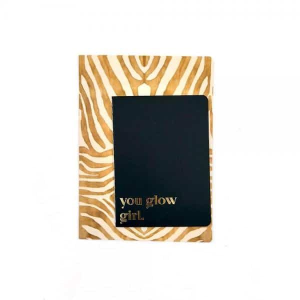 Ff A5/A6 Softcover Notebooks Gold/Black