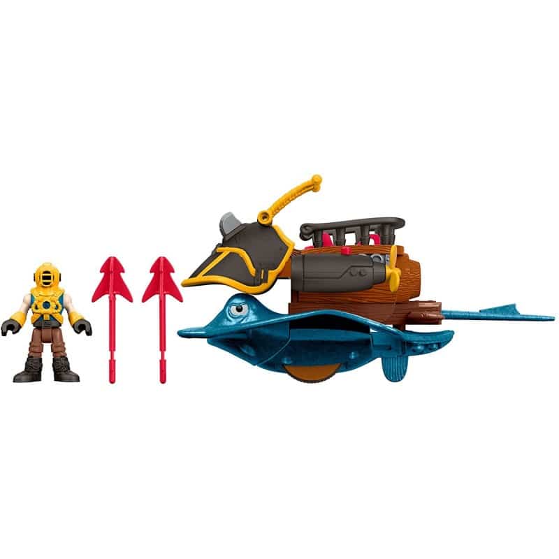 Imaginext Captain Nemo &Amp; Stingray