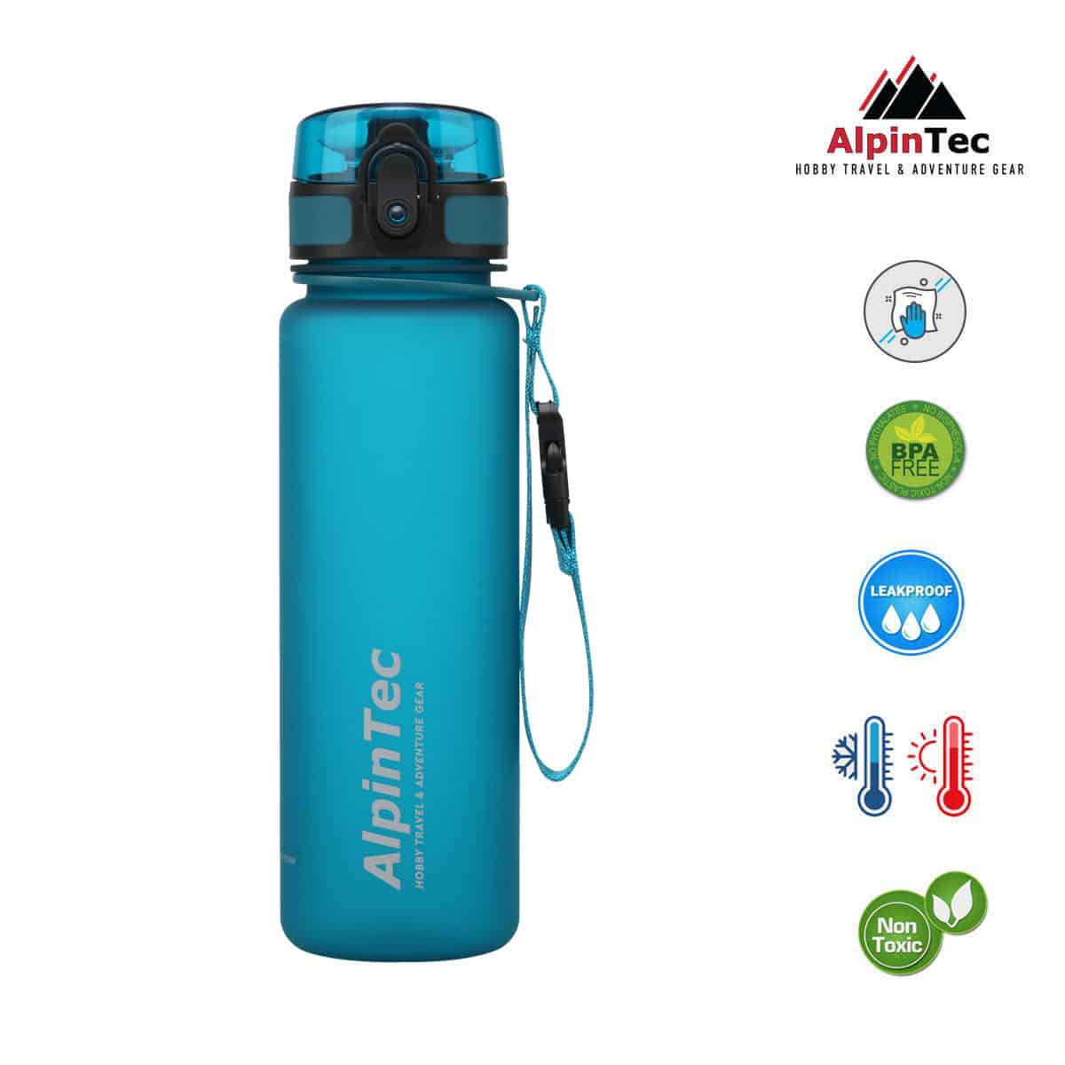 ALPINTECAlpintec Παγουρι Blue 500Ml Bpa Freepapell.gr