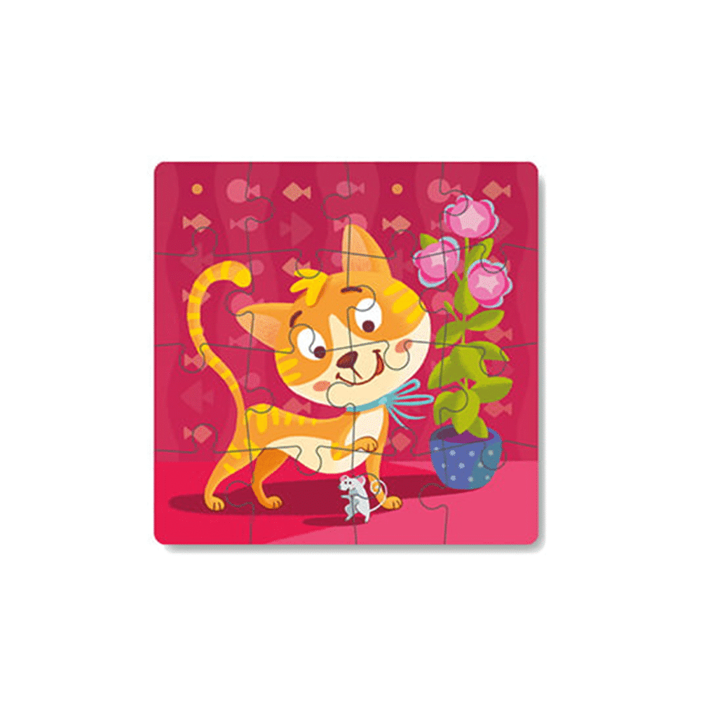 Dodo Puzzle Kitten – Παιδικο Παζλ Γατακι 16Pcs