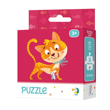 Dodo Puzzle Kitten – Παιδικο Παζλ Γατακι 16Pcs