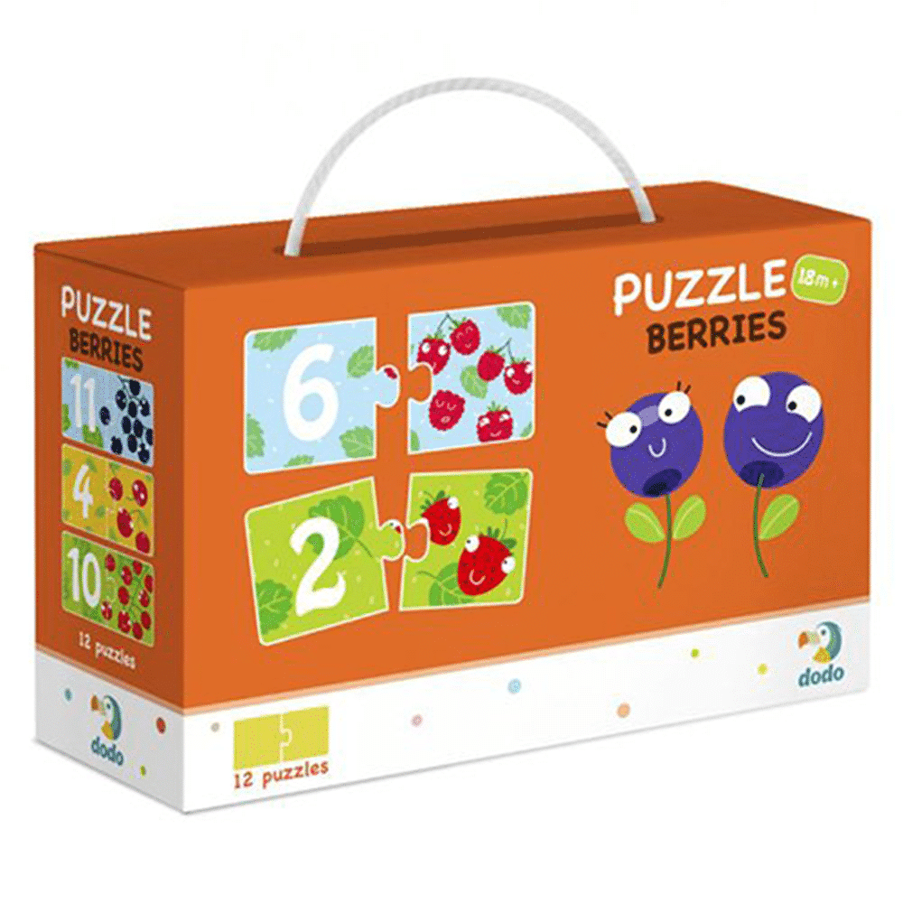Dodo Puzzle Duo Berries 12 Puzzles