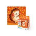 Dodo Coloring Puzzle Hedgehog – 2 Σε 1 Παζλ/Ζωγραφια Σκατζοχοιρος 16Pcs