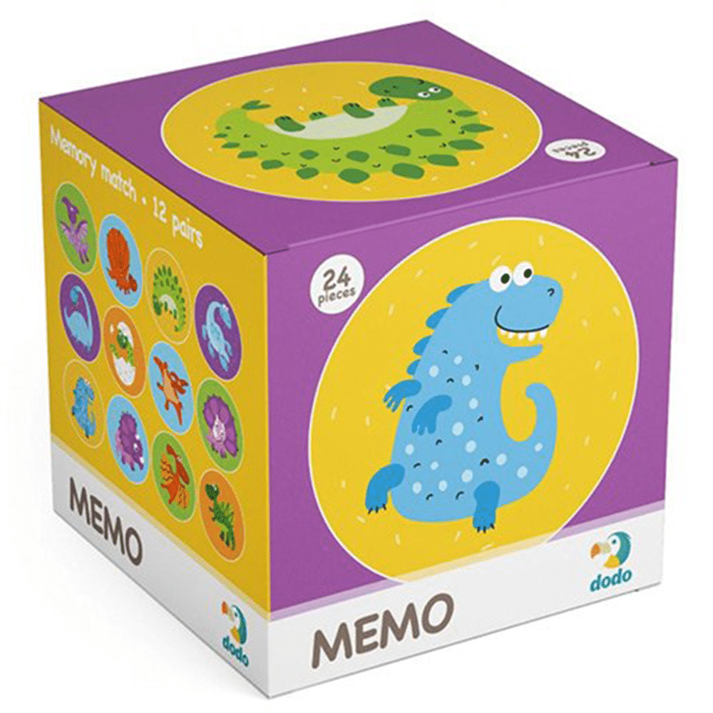 Dodo Mini Memo Game Dinosaurs – Παιχνιδι Μνημης Δεινοσαυροι