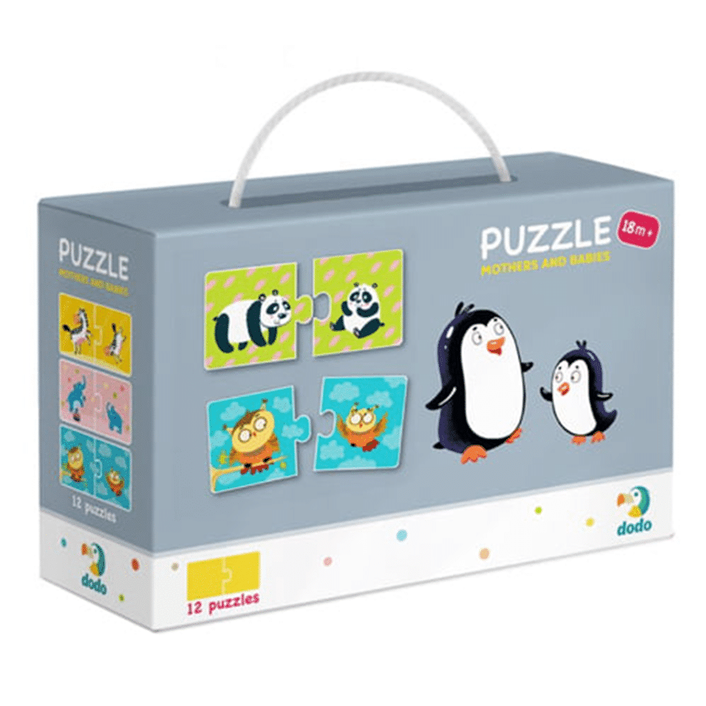 Dodo Puzzle Duo Mothers &Amp; Babies – Μαμαδες &Amp; Τα Μωρα Τους