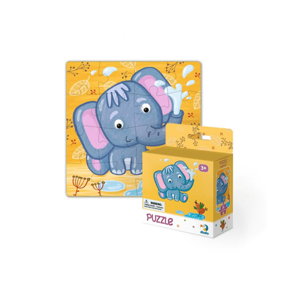 DODODodo Puzzle Elephant – Παιδικο Παζλ Ελεφαντας 16Pcspapell.gr
