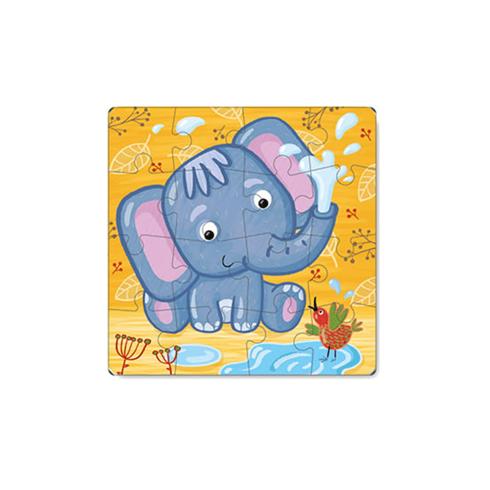 DODODodo Puzzle Elephant – Παιδικο Παζλ Ελεφαντας 16Pcspapell.gr