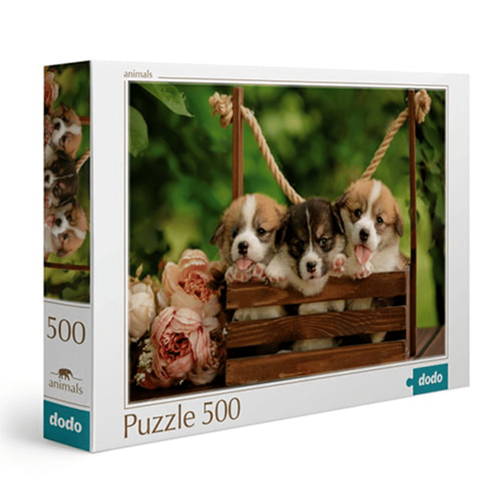 Dodo Puzzle ''Welsh Corgi Puppies'' – Κουταβια Κοργκι 500Pcs