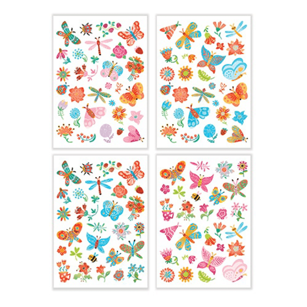 Dodo Παιδικο Προσωρινο Σετ Τατουαζ Flower Dreams