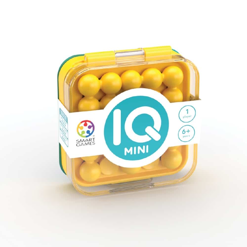 Smartgames Επιτραπεζιο Ταξιδιου - Σπαζοκεφαλια 'Iq Mini', 5 Χρωματα