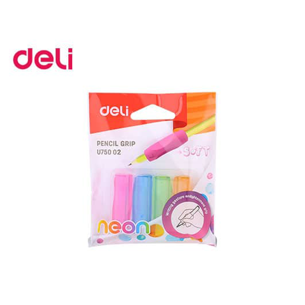 DELIDeli Κάλυμμα Μολυβιού Σιλικόνης Σετ 4 Τεμάχιαpapell.gr