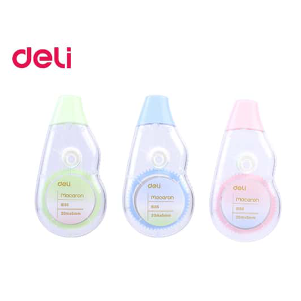 Deli Διορθωτική Ταινία Blister 5mmx20m Macaron - 1Tμχ