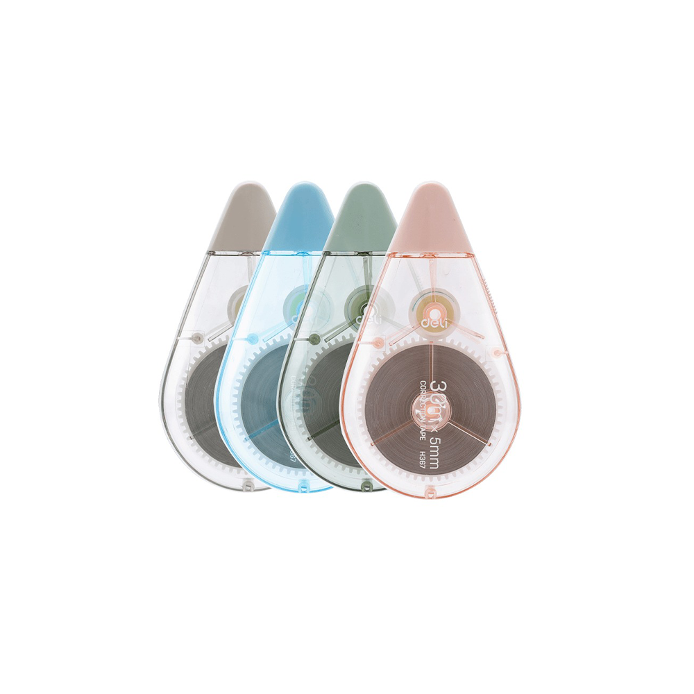 Deli Διορθωτική Ταινία Pastel Χρώματα 5mm x 30m - 1 Τμχ